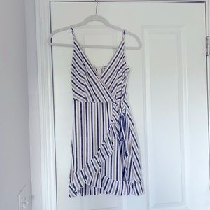 Pink Lily Striped Dress